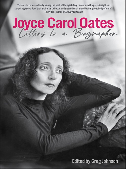 Cover image for Joyce Carol Oates